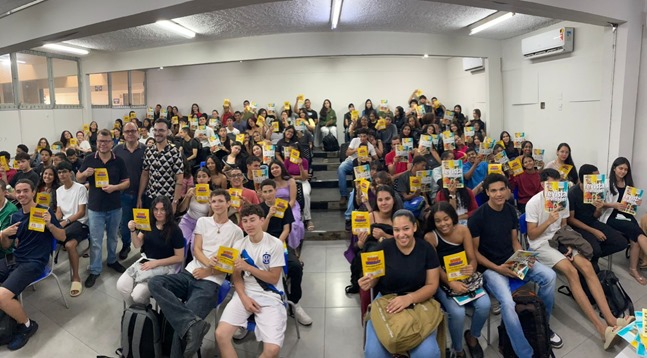 Pré-Enem na Escola EMOP aproxima estudantes da UNEMAT e divulga Vestibular 2026/1