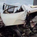 Motorista morre após colisão entre caminhões e carro em Lucas do Rio Verde