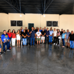 Allan Kardec ouve policiais e moradores durante visita a Rondonópolis